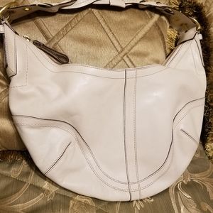 Coach Ivory  leather purse